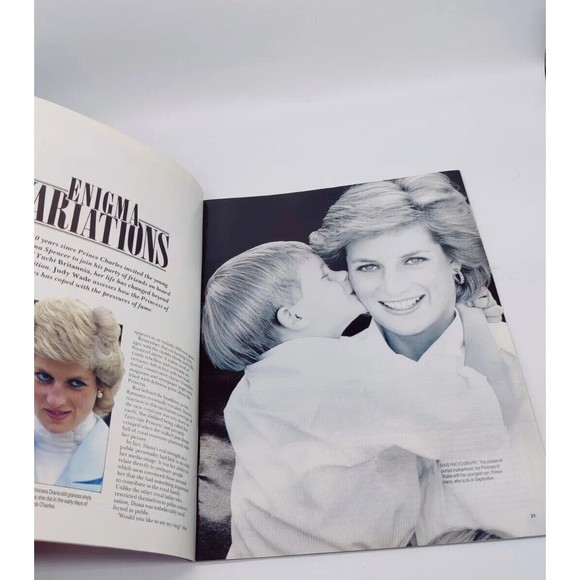 Vintage Majesty Magazine Princess Diana Eternal Fame Coming To America 1990s 90s - Picture 8 of 8
